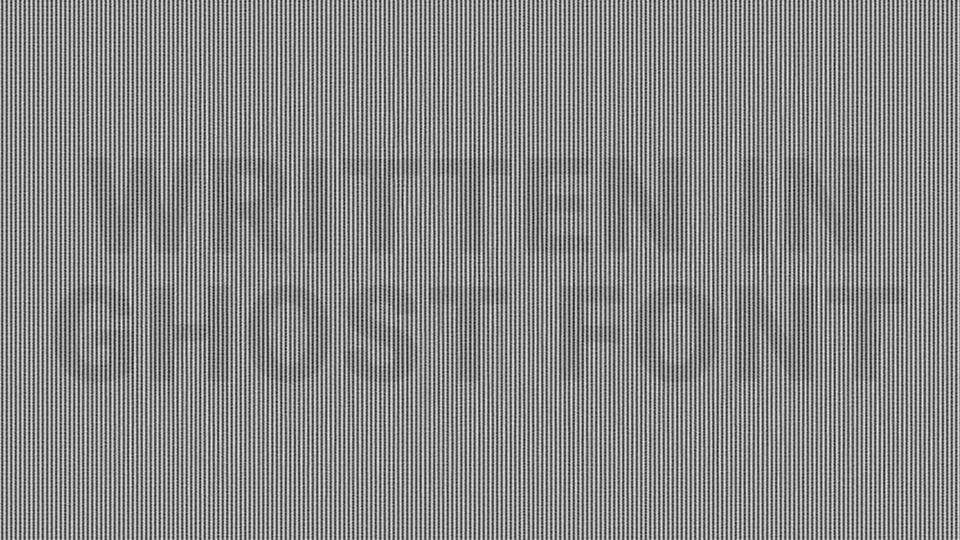 The average of all 187 frames: flat noise with only the faintest smudge